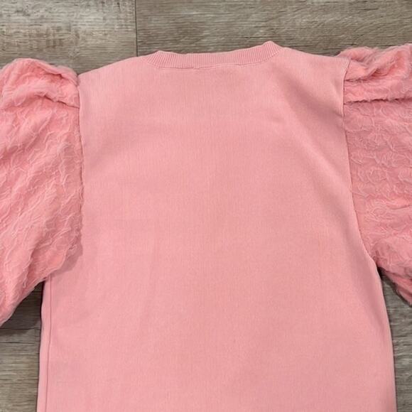 ZARA Top with Full Textured Sleeves NWT - Picture 8 of 11